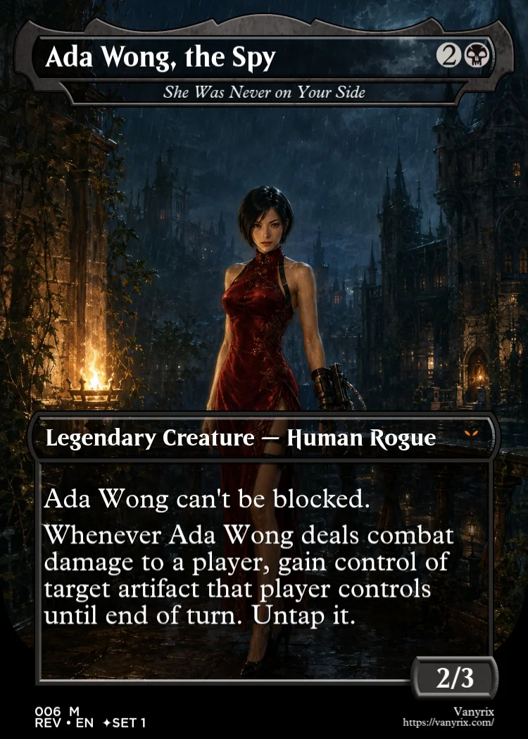 Ada Wong, the Spy