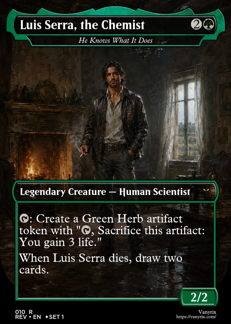 Luis Serra, the Chemist