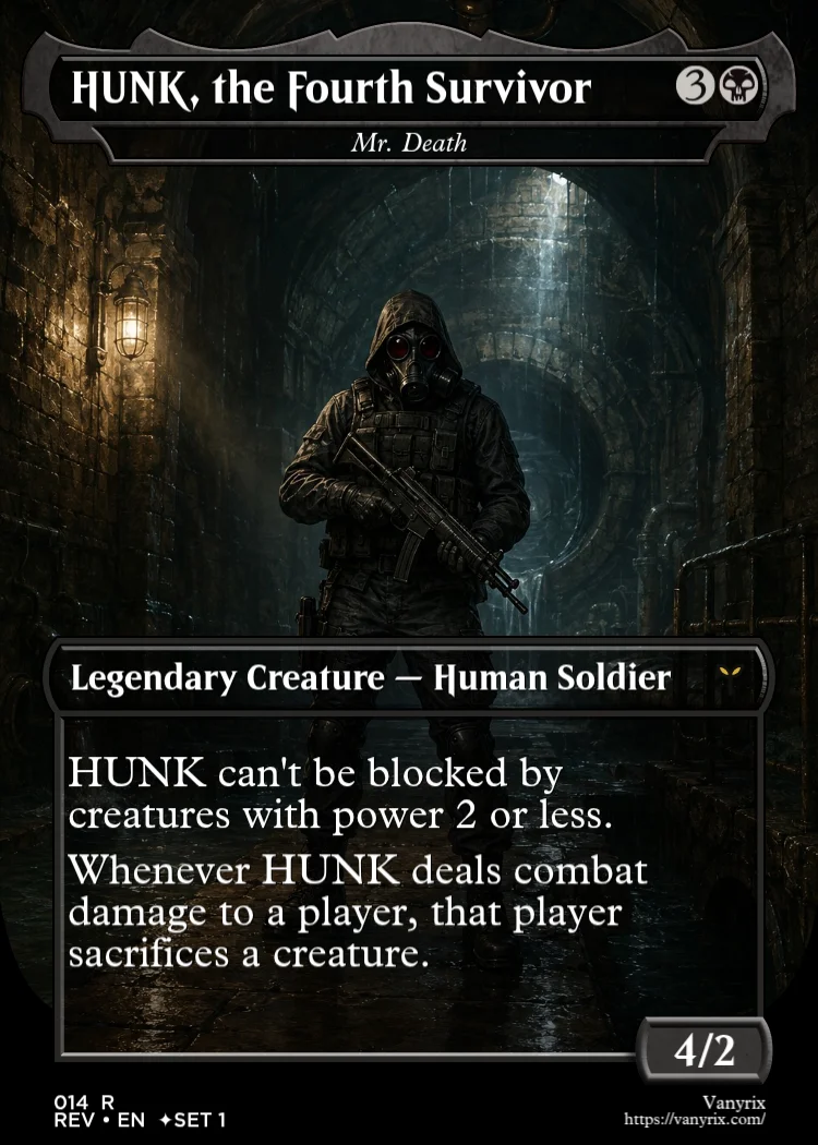 HUNK, the Fourth Survivor