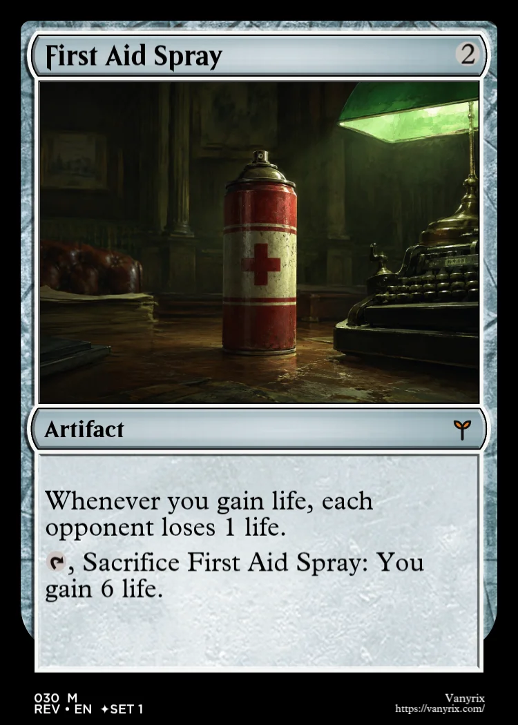 First Aid Spray