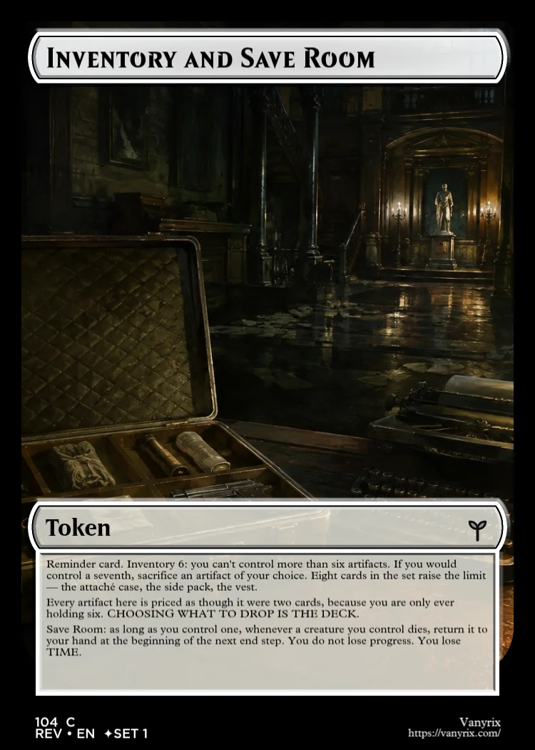 Inventory and Save Room