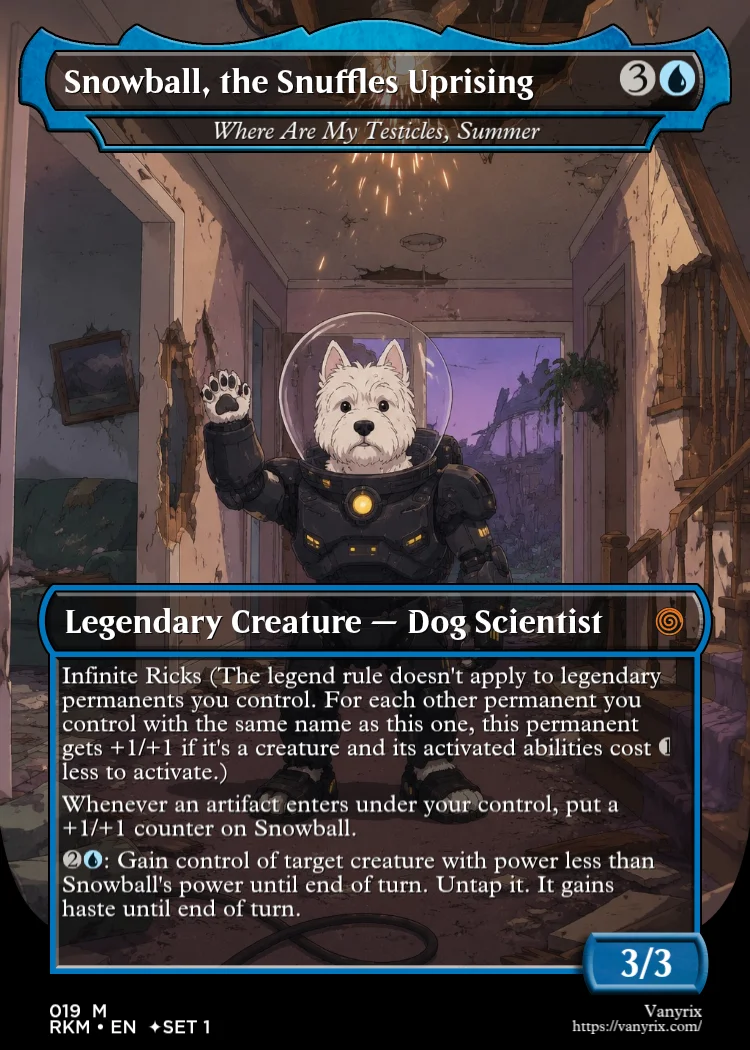Snowball, the Snuffles Uprising