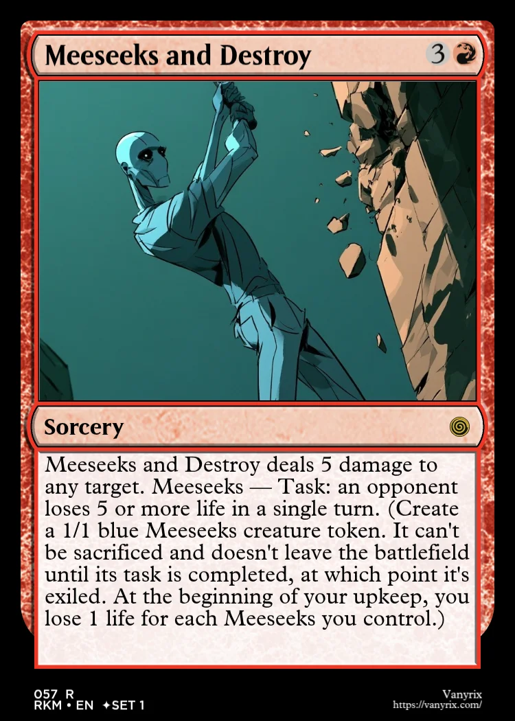 Meeseeks and Destroy