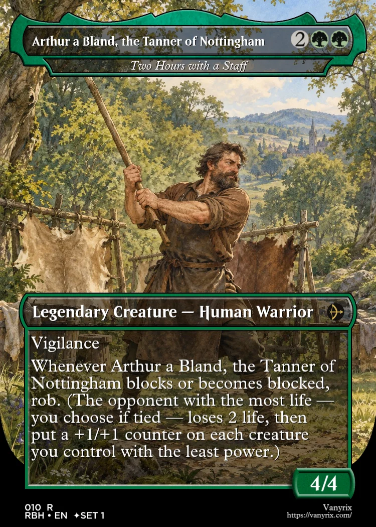 Arthur a Bland, the Tanner of Nottingham