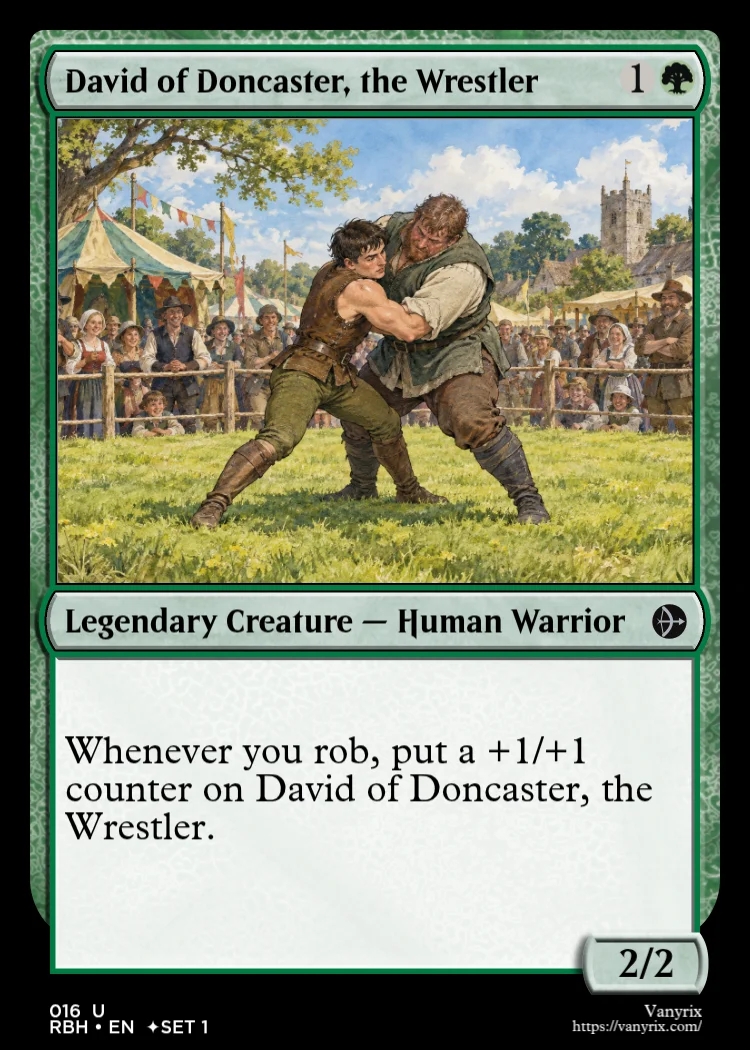 David of Doncaster, the Wrestler