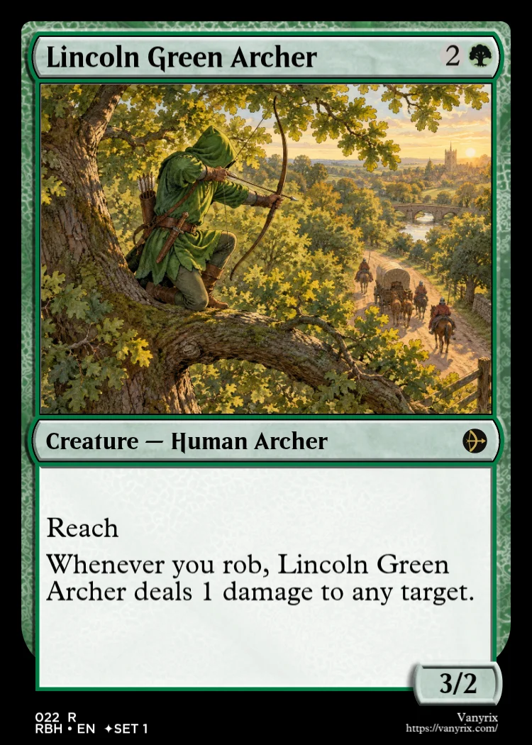 Lincoln Green Archer