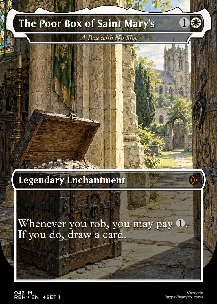 The Poor Box of Saint Mary's