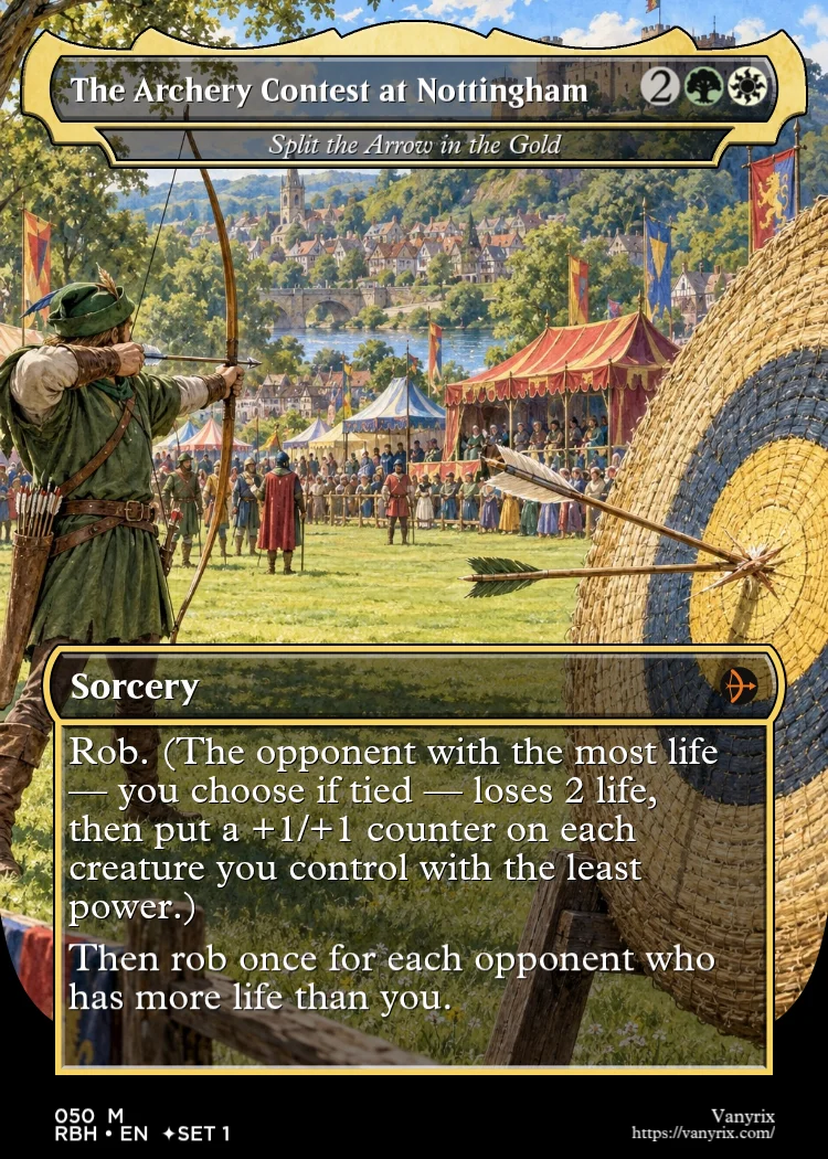 The Archery Contest at Nottingham