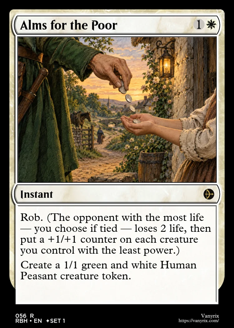Alms for the Poor
