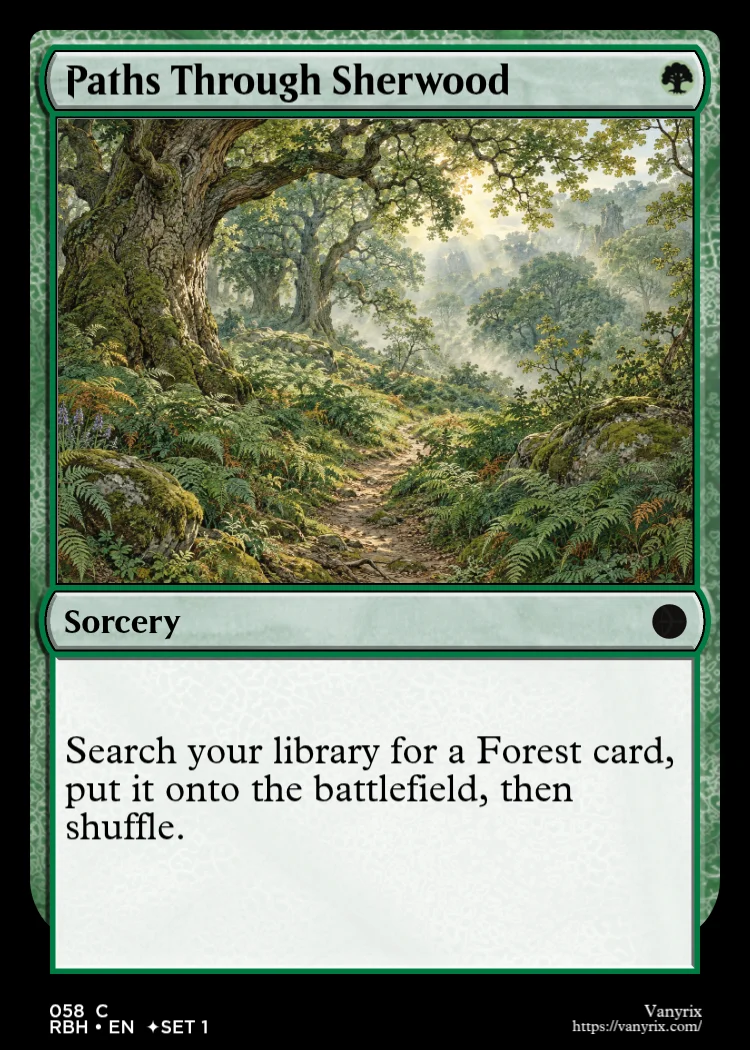 Paths Through Sherwood
