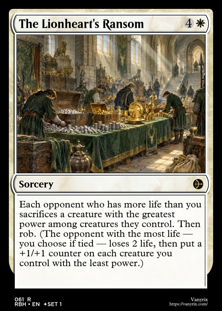 The Lionheart's Ransom
