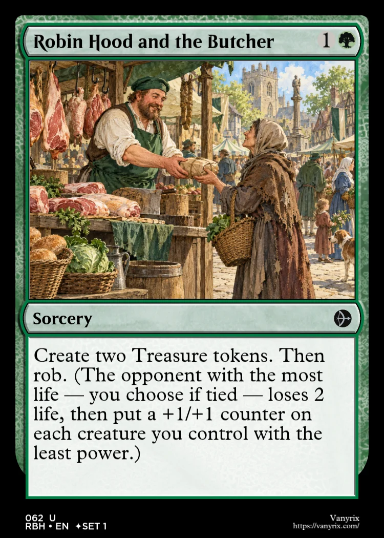 Robin Hood and the Butcher