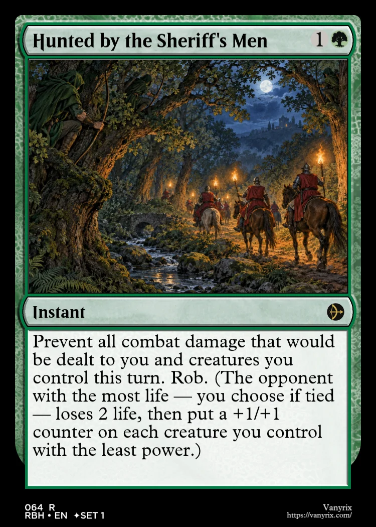 Hunted by the Sheriff's Men