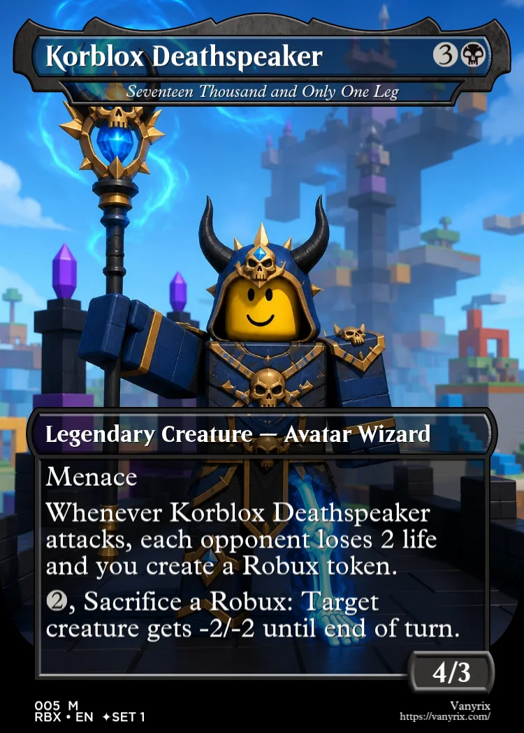 Korblox Deathspeaker