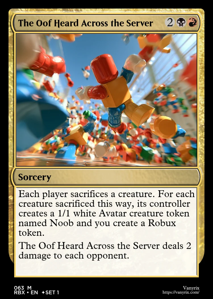 The Oof Heard Across the Server