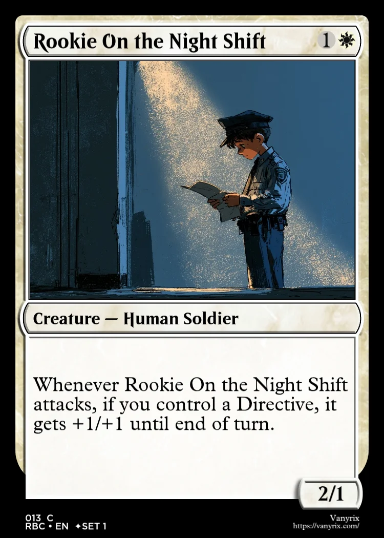 Rookie On the Night Shift