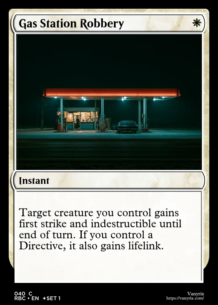 Gas Station Robbery