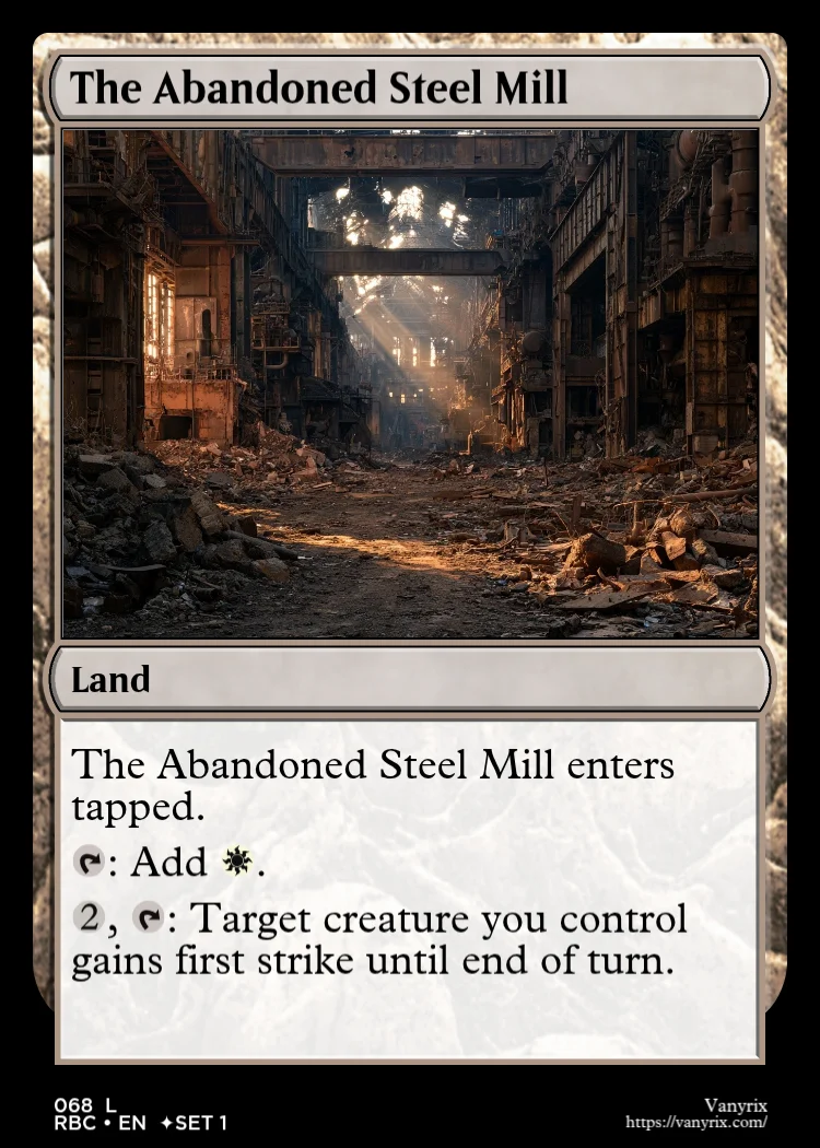 The Abandoned Steel Mill