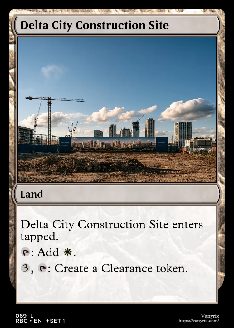 Delta City Construction Site