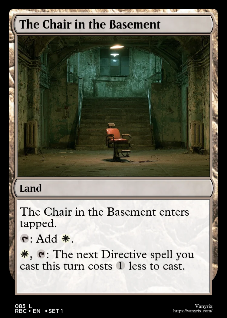 The Chair in the Basement