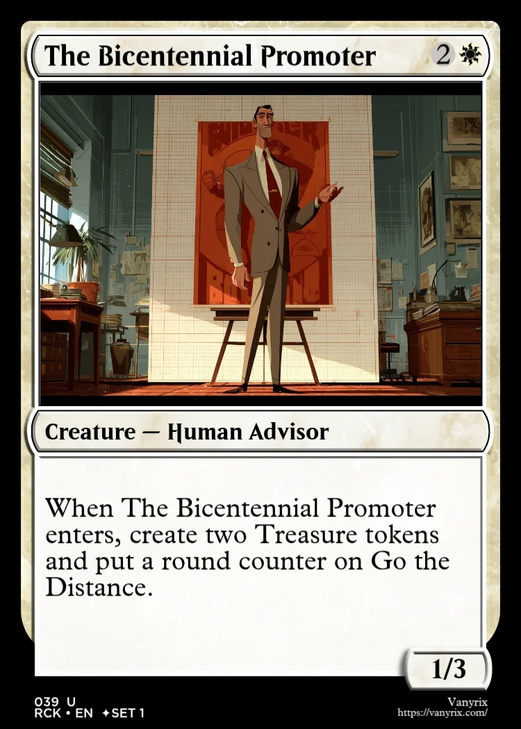 The Bicentennial Promoter