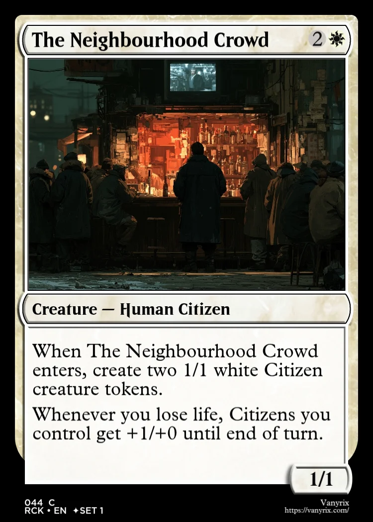 The Neighbourhood Crowd