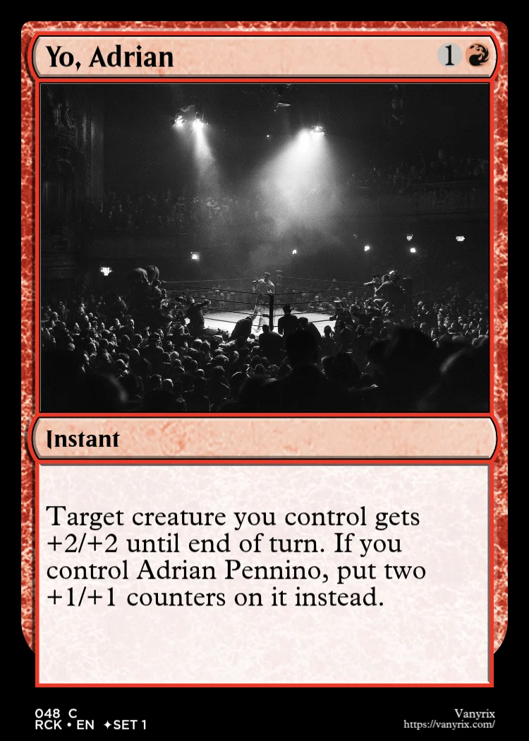 Yo, Adrian