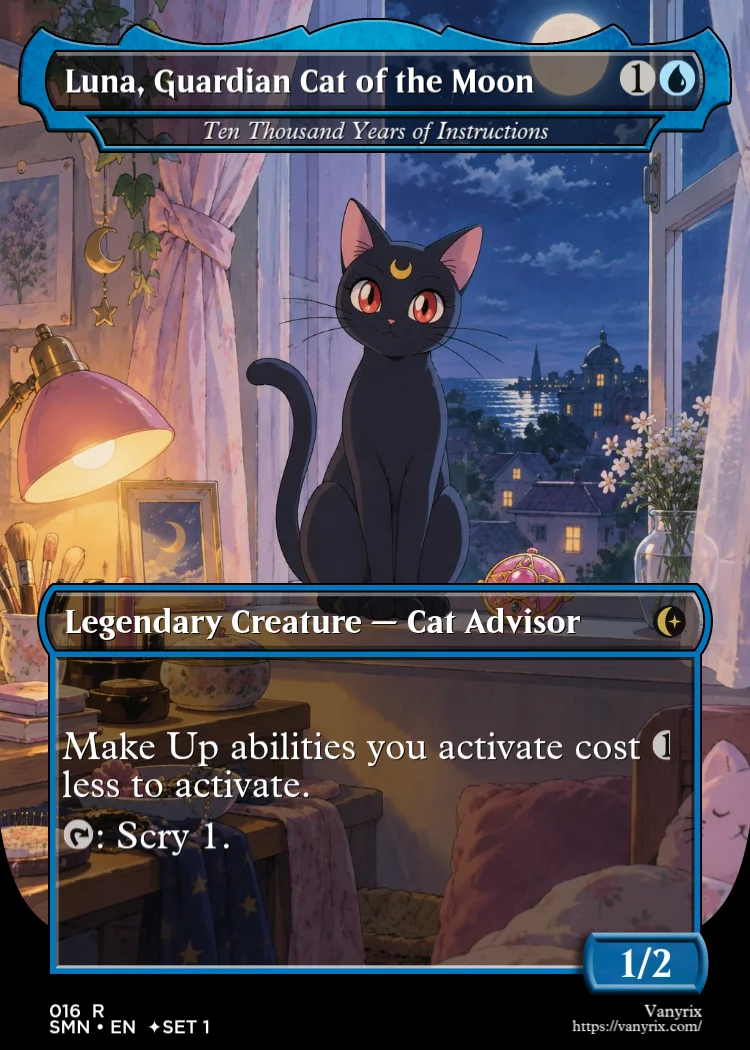 Luna, Guardian Cat of the Moon