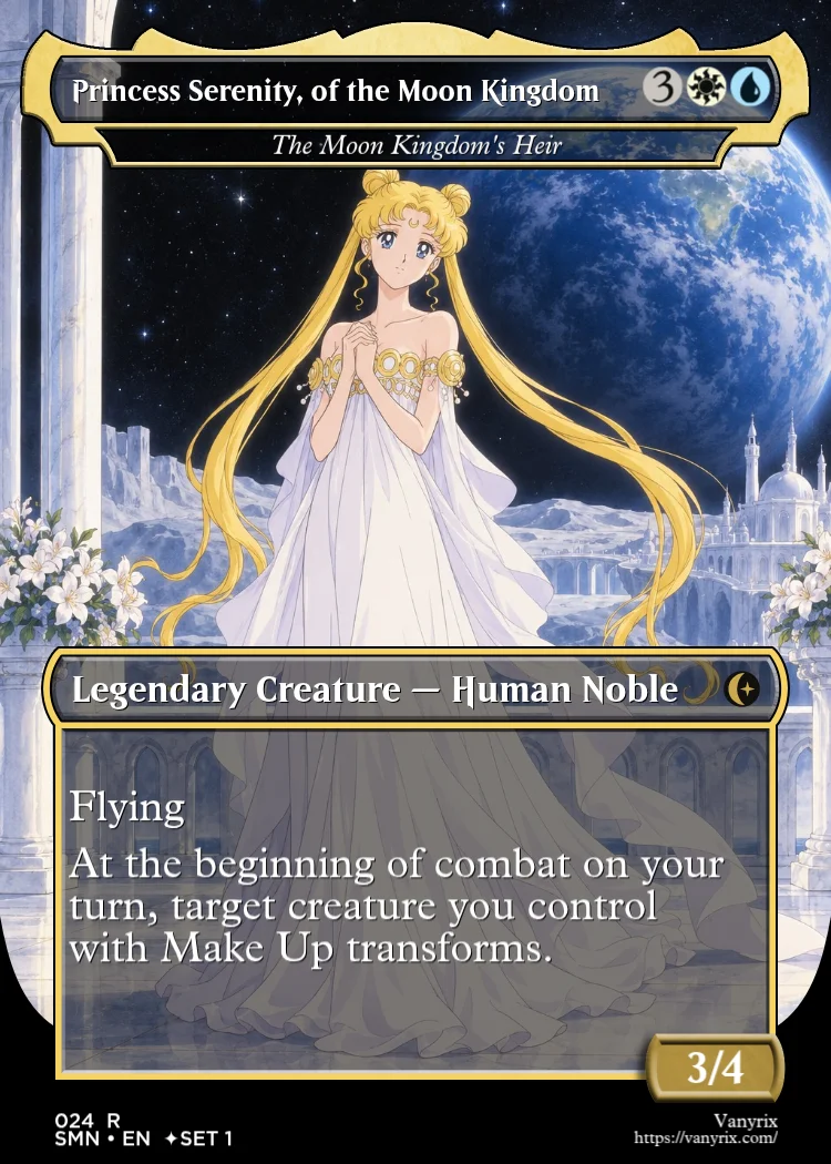 Princess Serenity, of the Moon Kingdom