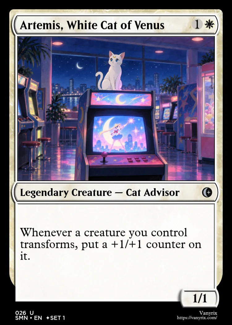 Artemis, White Cat of Venus