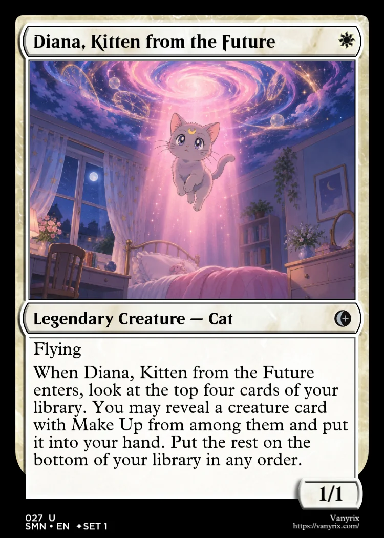 Diana, Kitten from the Future