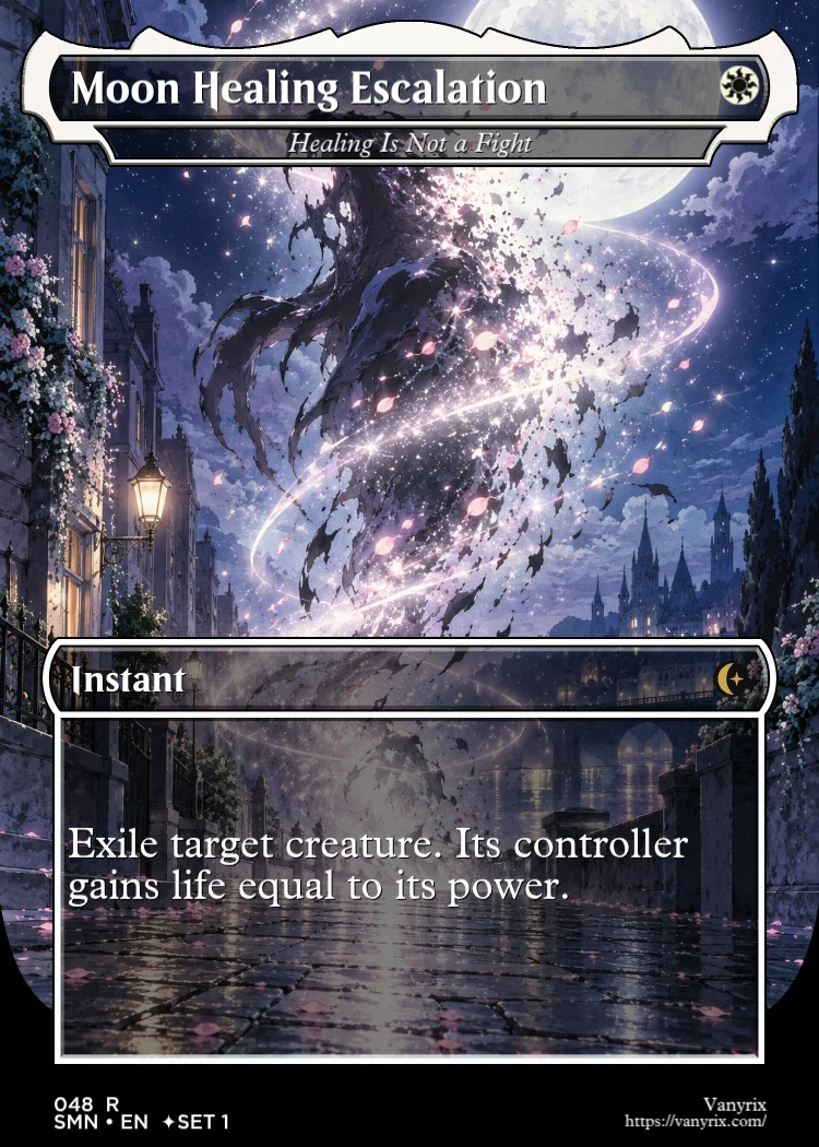 Moon Healing Escalation