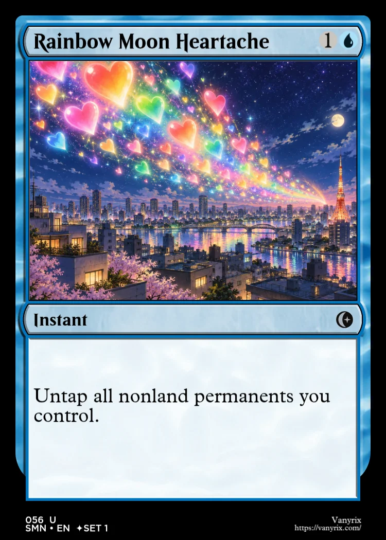 Rainbow Moon Heartache