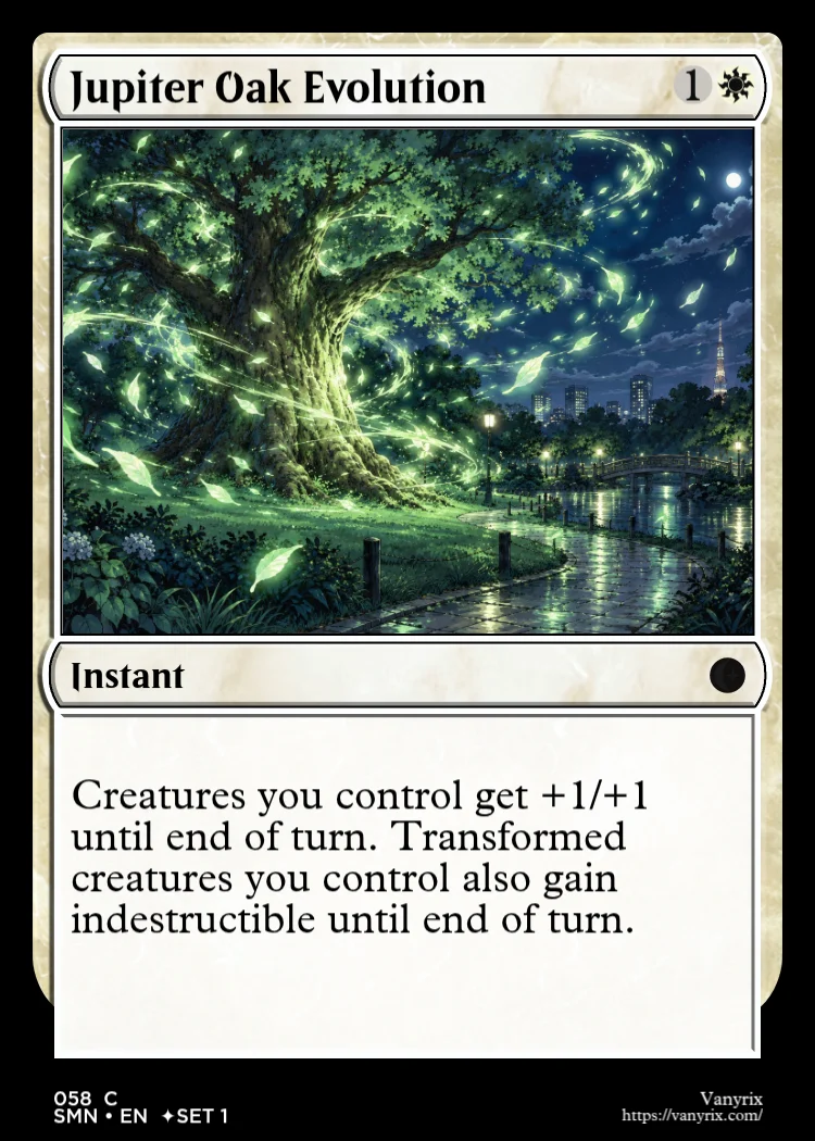 Jupiter Oak Evolution