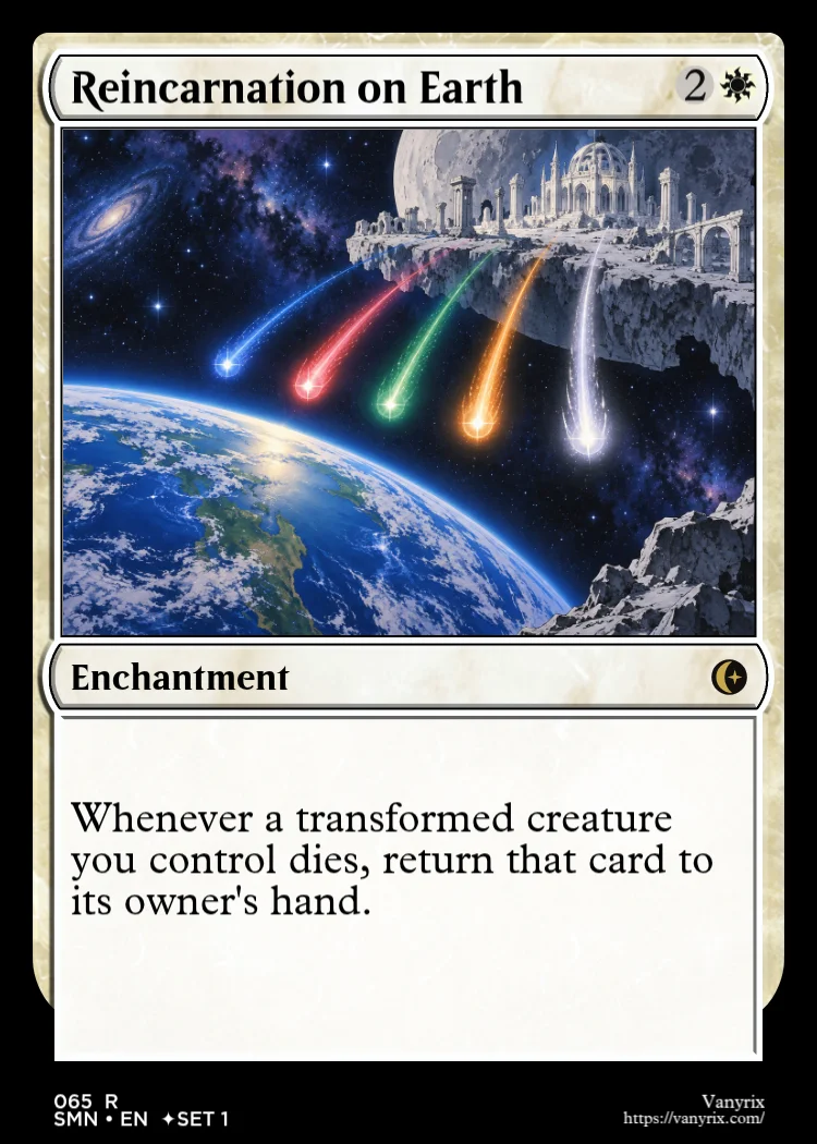Reincarnation on Earth