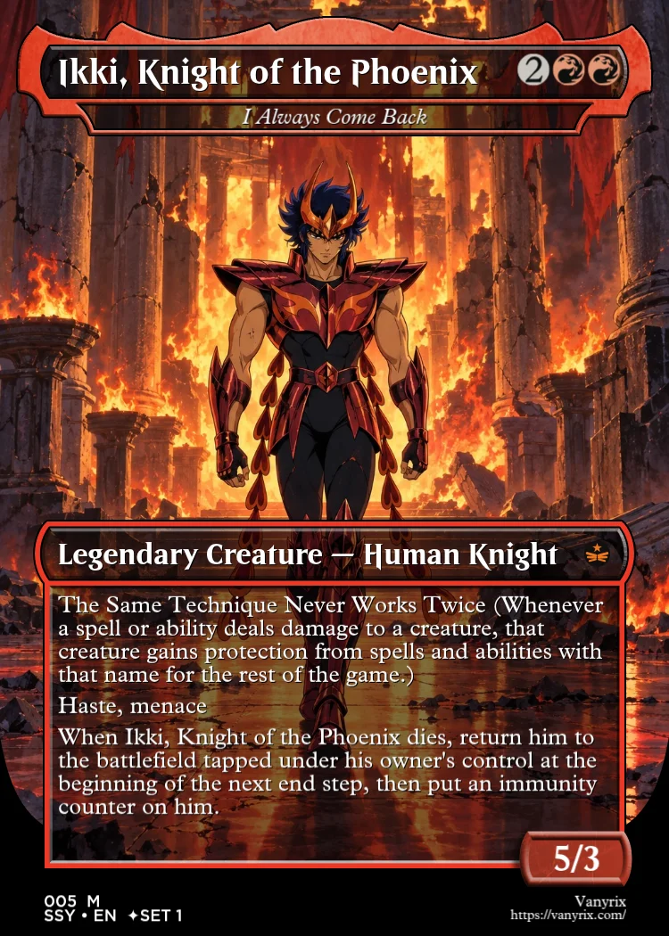 Ikki, Knight of the Phoenix