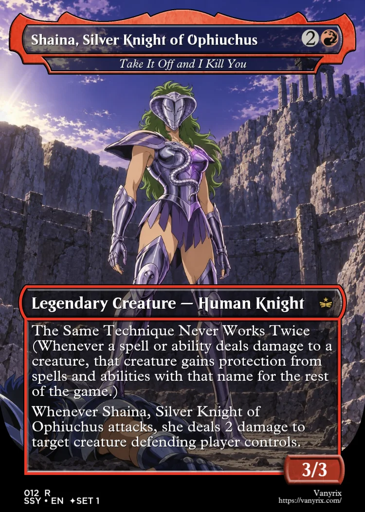 Shaina, Silver Knight of Ophiuchus