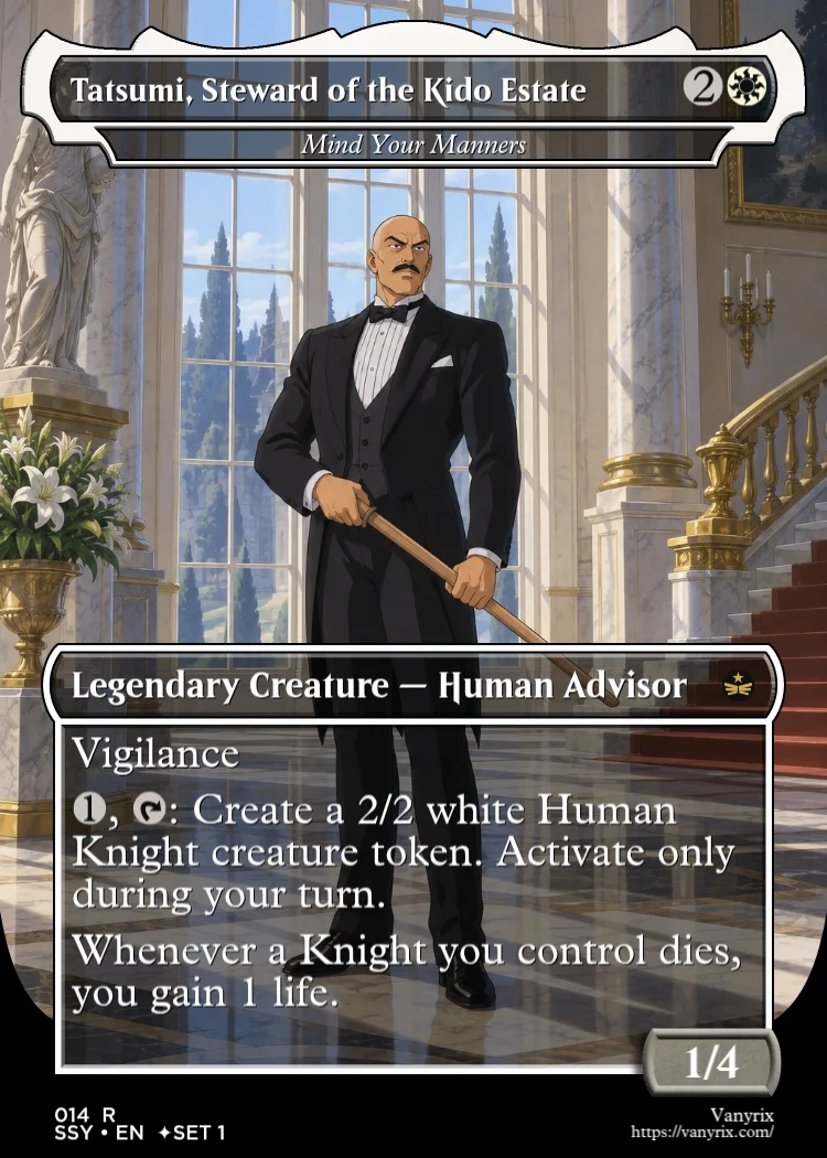 Tatsumi, Steward of the Kido Estate