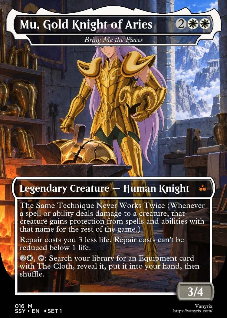 Mu, Gold Knight of Aries