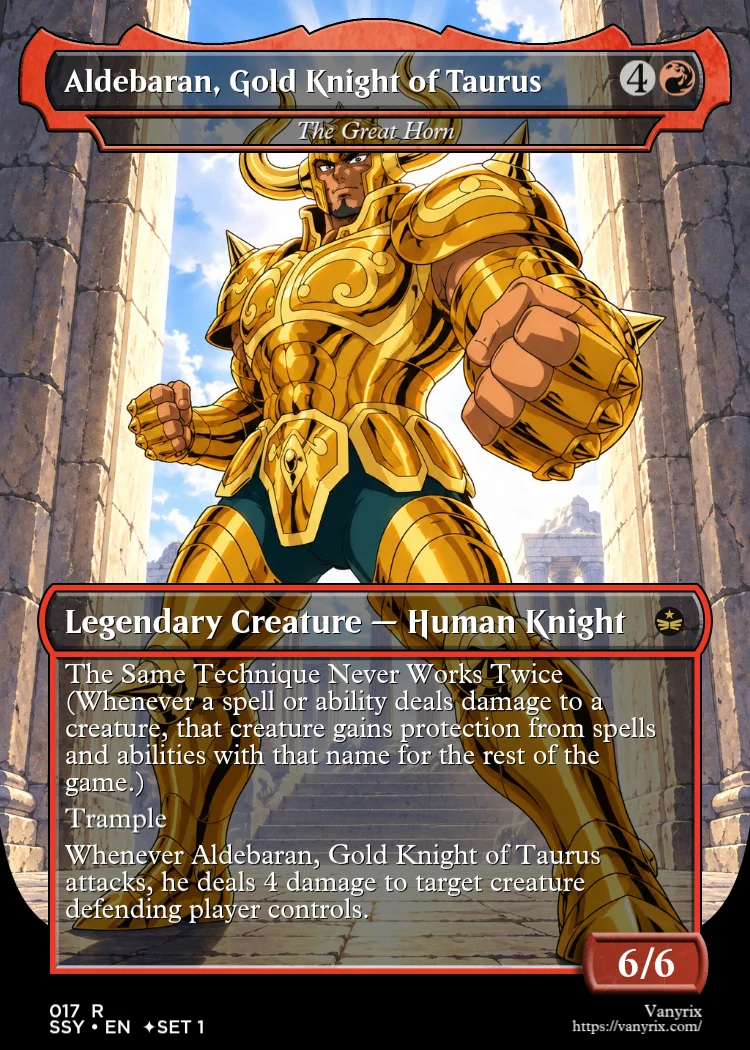 Aldebaran, Gold Knight of Taurus