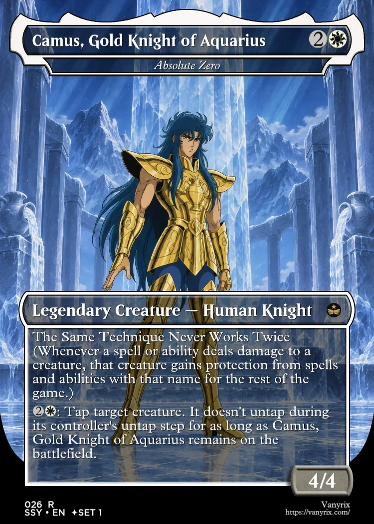 Camus, Gold Knight of Aquarius