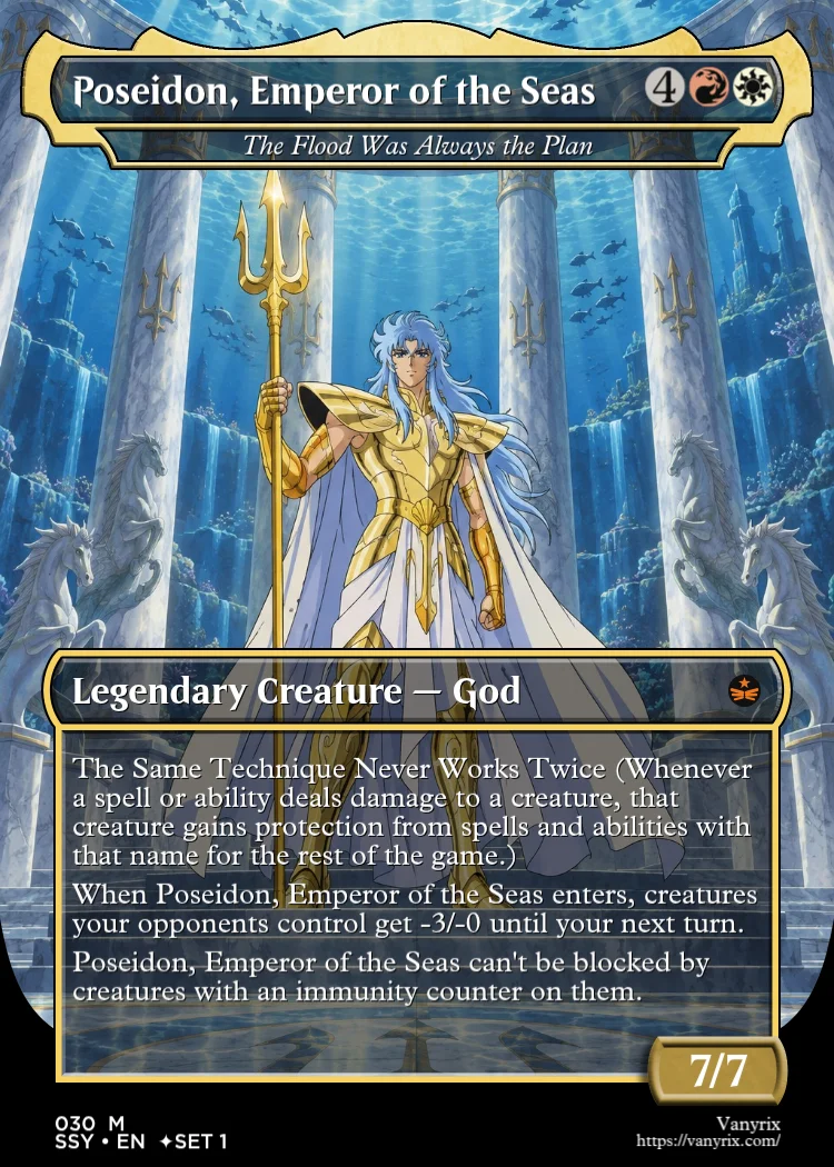 Poseidon, Emperor of the Seas