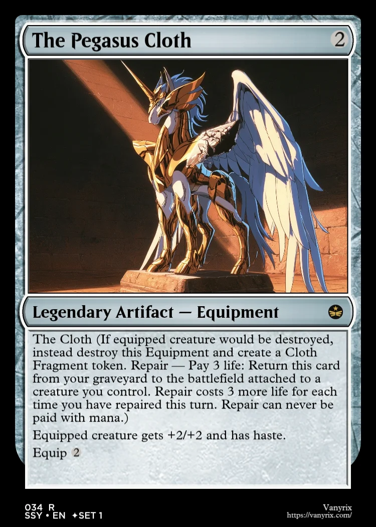 The Pegasus Cloth