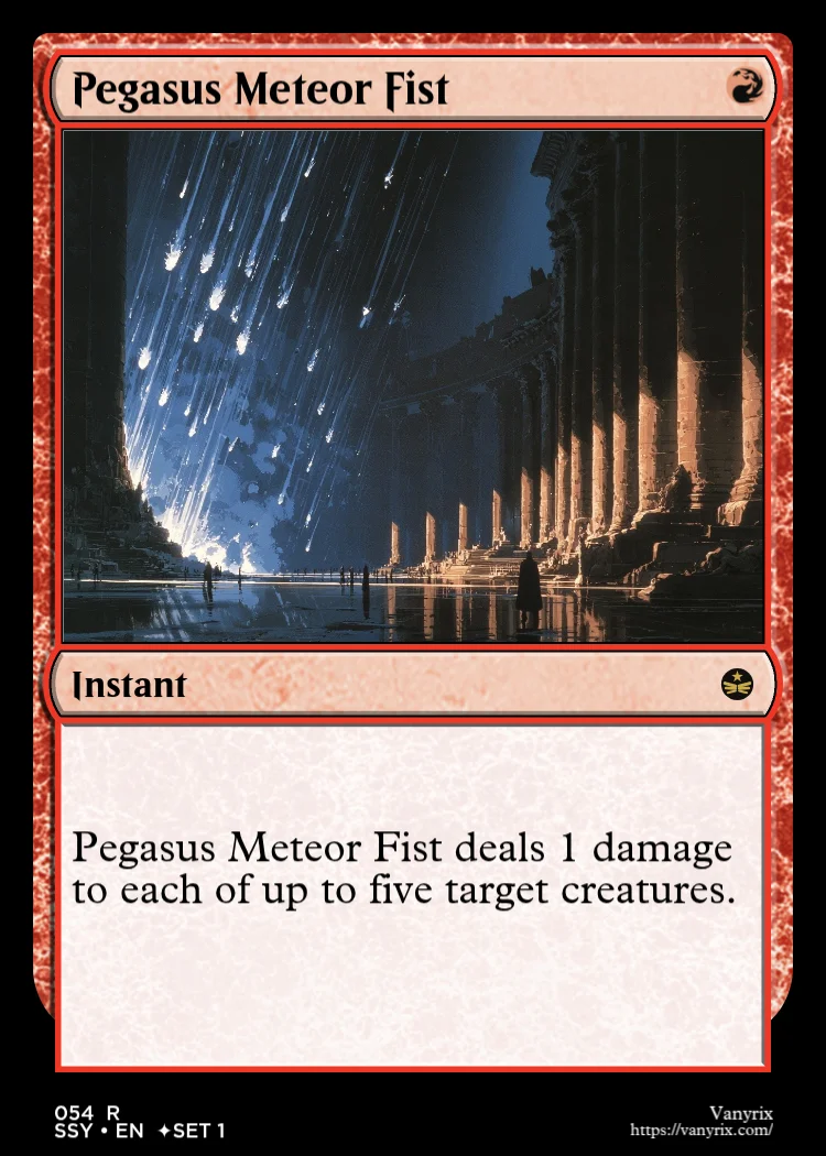 Pegasus Meteor Fist