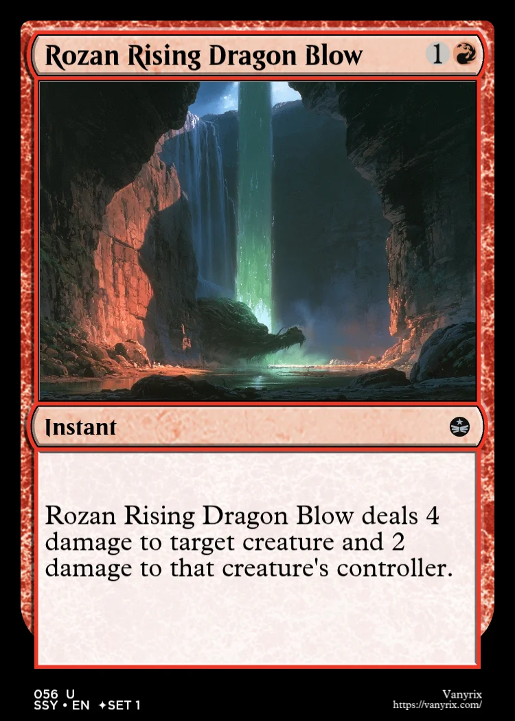 Rozan Rising Dragon Blow