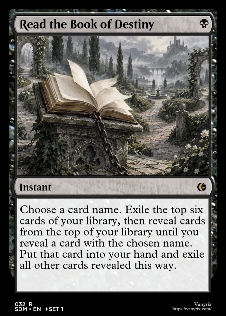 Read the Book of Destiny
