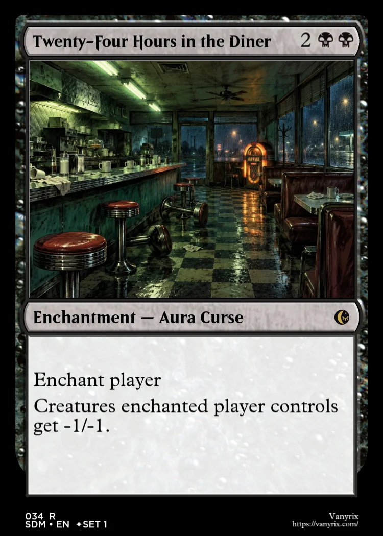Twenty-Four Hours in the Diner
