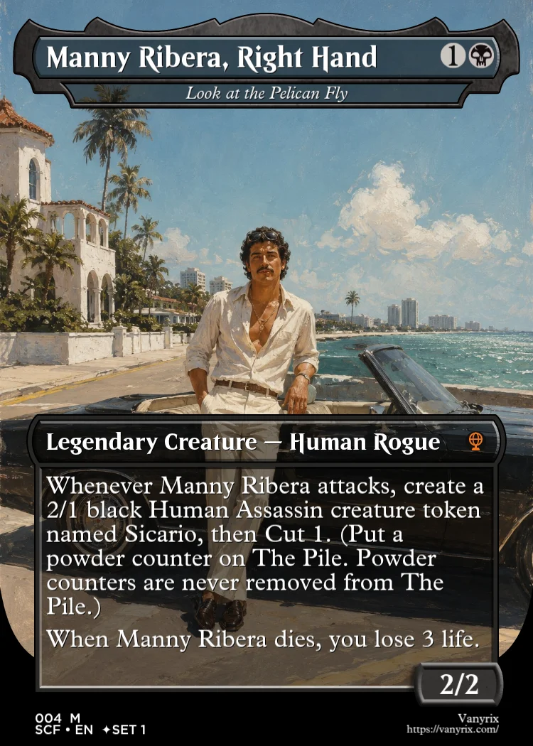 Manny Ribera, Right Hand