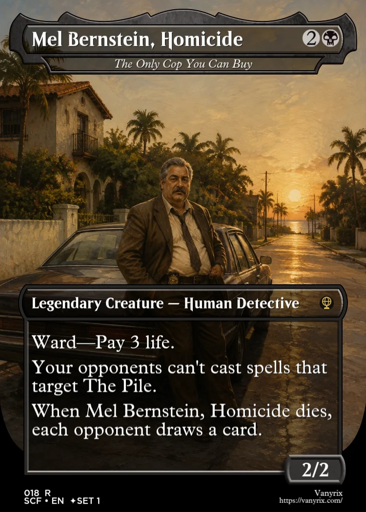 Mel Bernstein, Homicide