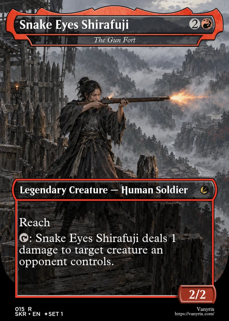 Snake Eyes Shirafuji